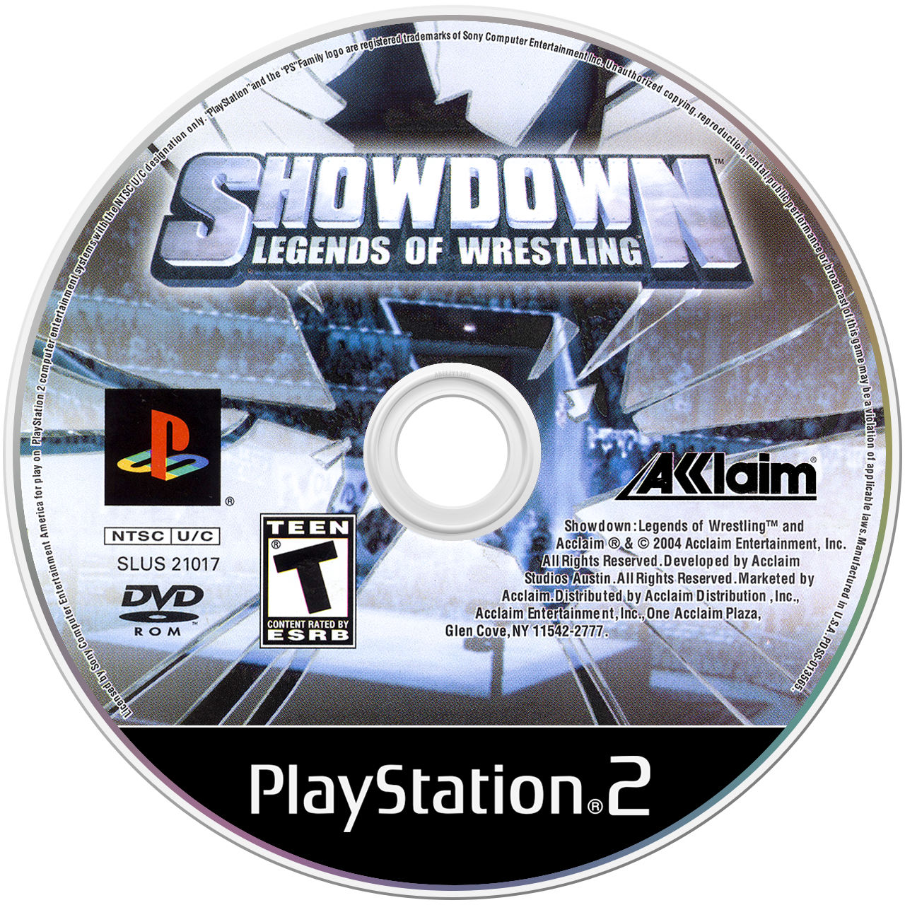 Showdown Legends of Wrestling media 4 for Playstation 2